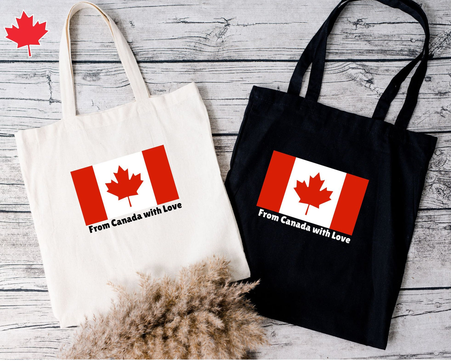 Canada Flag Tote Bag – From Canada with Love