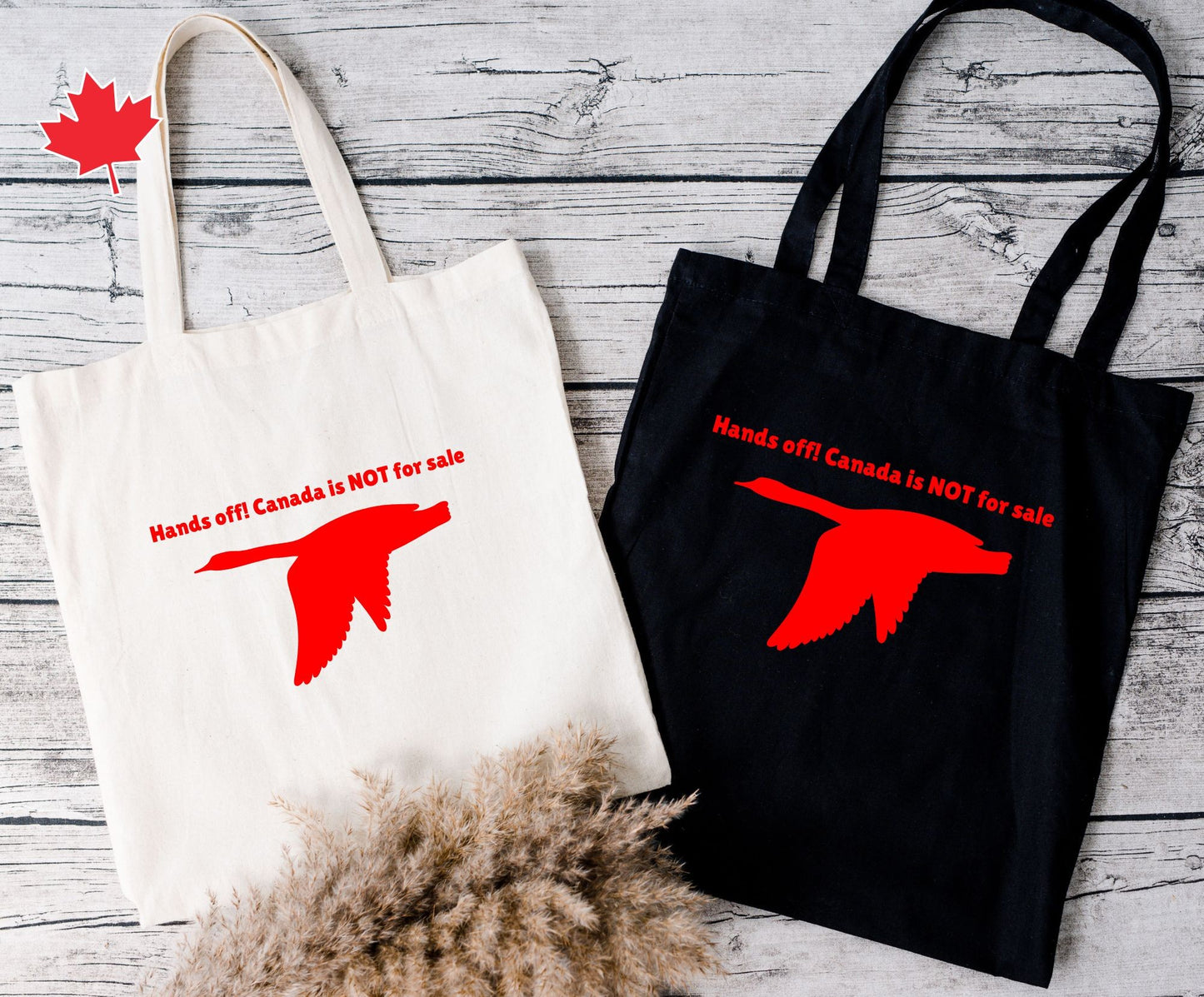 Canada not for sale tote bags proud Canada reusable bags gift