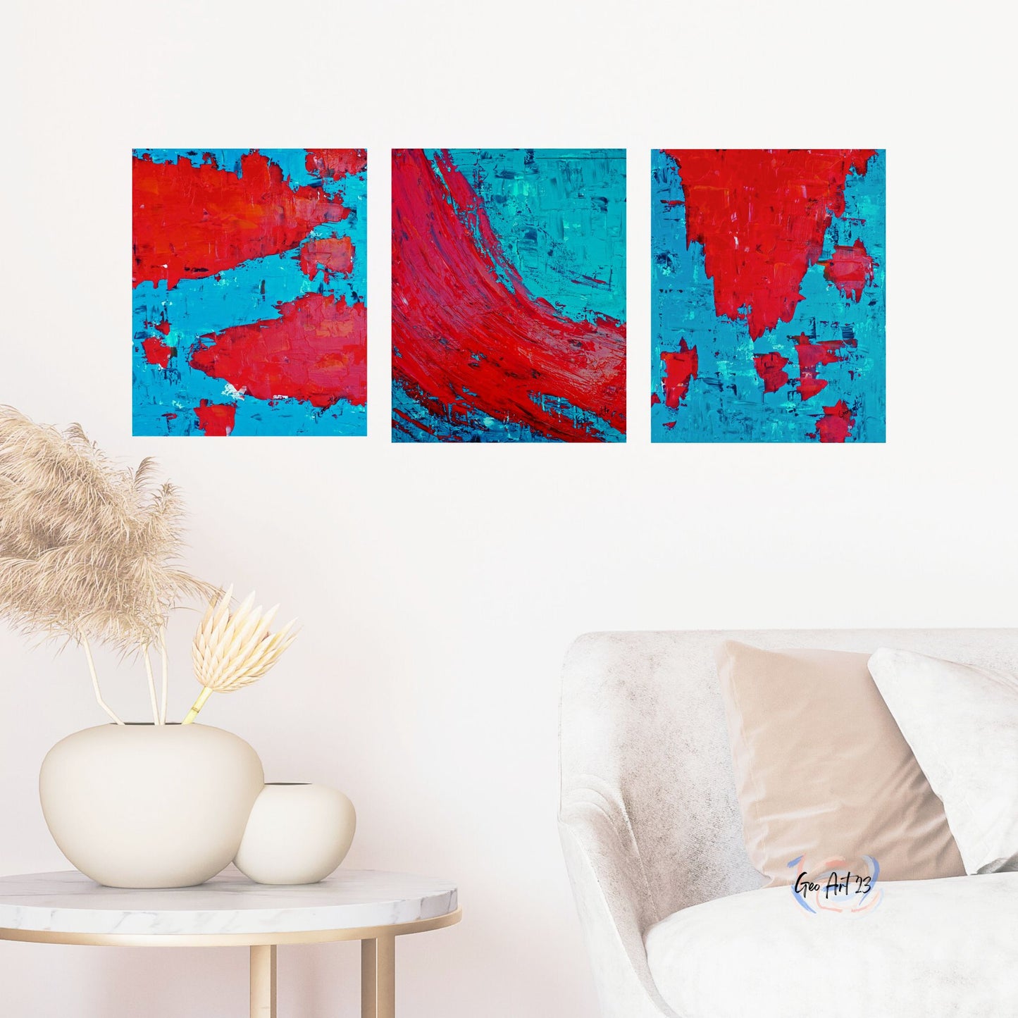Pearl Paradox - Set of 3 Wall Art 16X20 inch