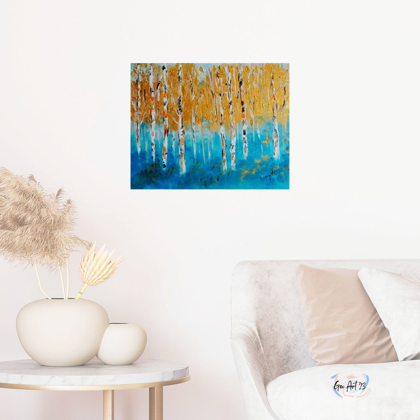 Vibrant Enigma "16X20" inch Wall Art on Canvas