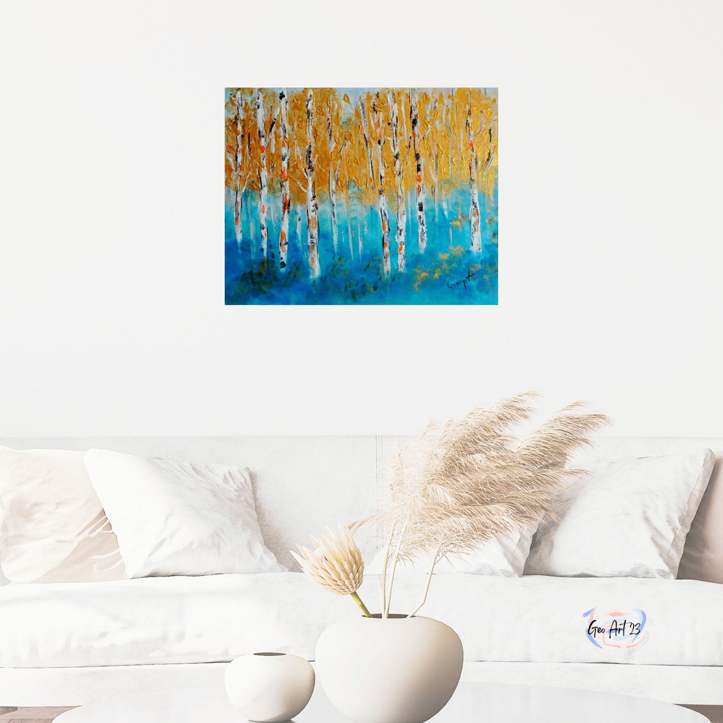 Vibrant Enigma "16X20" inch Wall Art on Canvas
