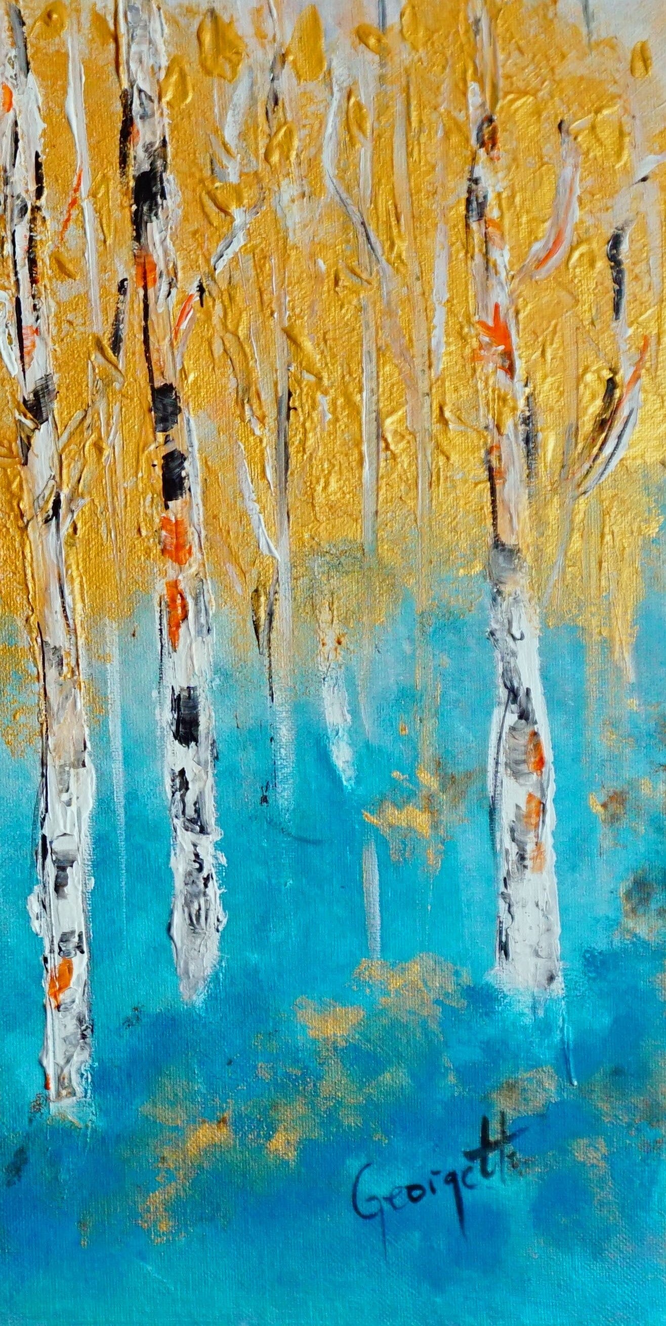 Vibrant Enigma "16X20" inch Wall Art on Canvas