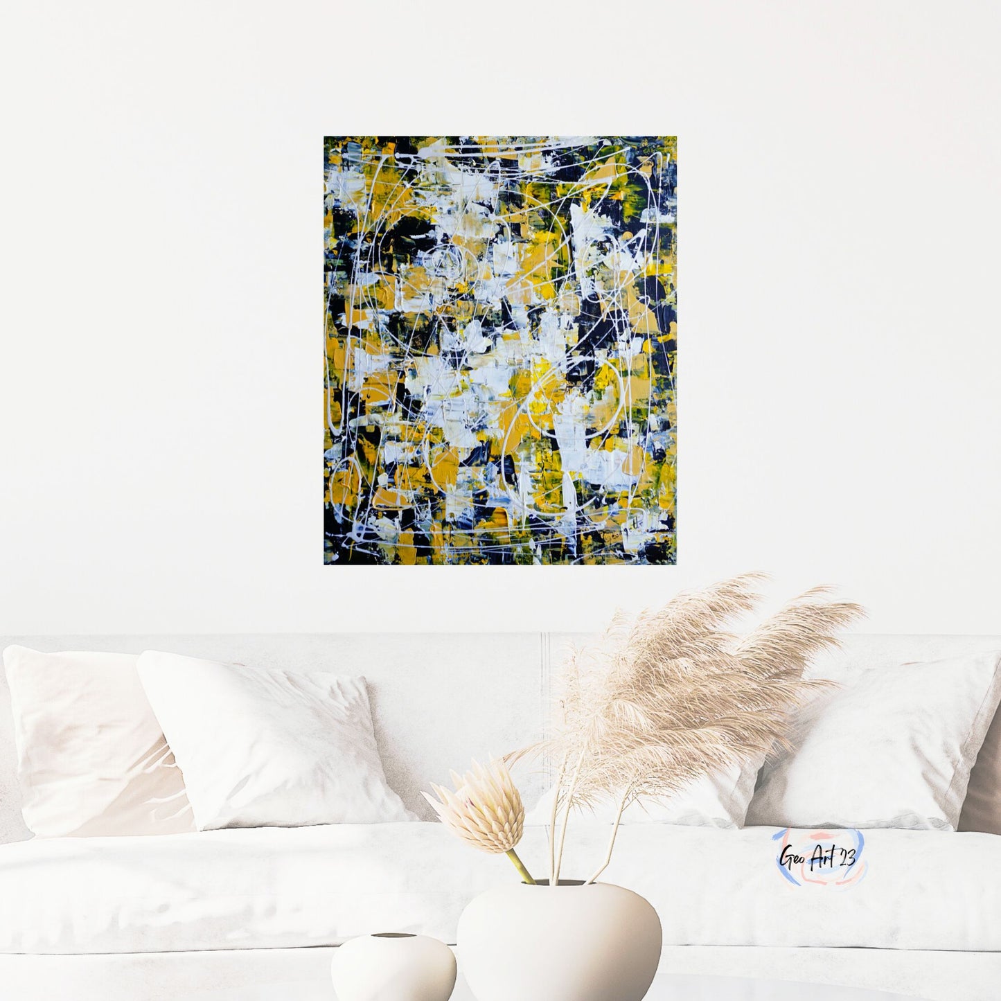 Dancing Shadows "20X24" inch Wall Art Home Decor