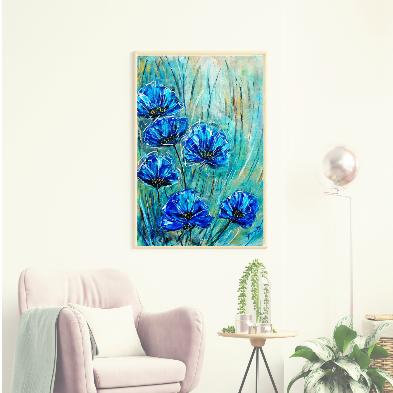 FLORAL WALL ART